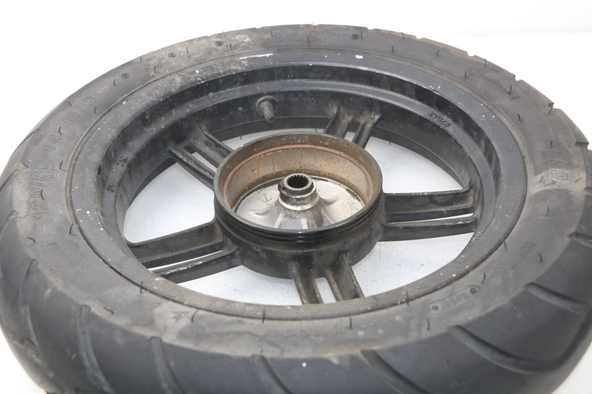 photo de ACHTERVELG KYMCO AGILITY CITY 2T 50 (2008 - 2016) - Zoom op gebruiksstaat