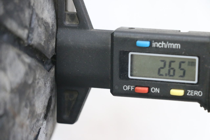 photo de ACHTERVELG YAMAHA FJ 3CX 1200 (1986 - 1996) - Zoom op gebruiksstaat