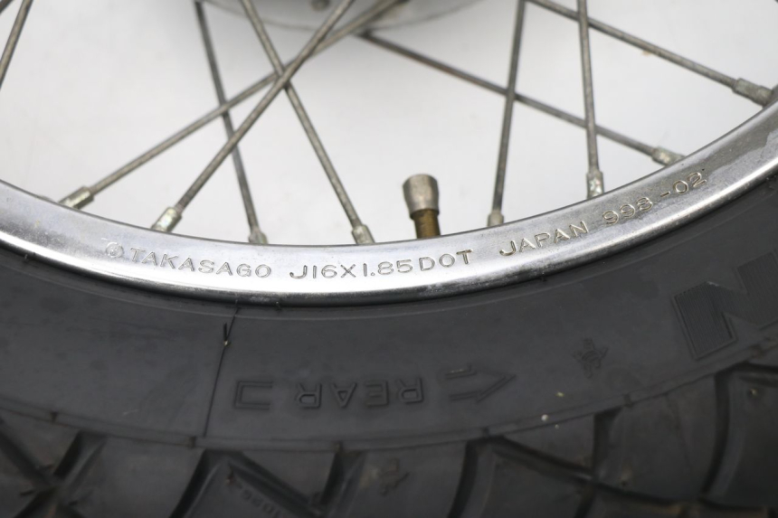 photo de ACHTERVELG SUZUKI TU X TUX VOLTY 125 (1999 - 2001) - Zoom op gebruiksstaat