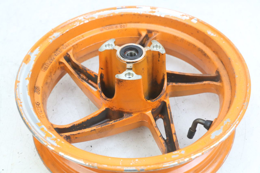 photo de VOORVELG KYMCO AGILITY NAKED RENOUVO 2T 50 (2011 - 2018) - Zoom op gebruiksstaat