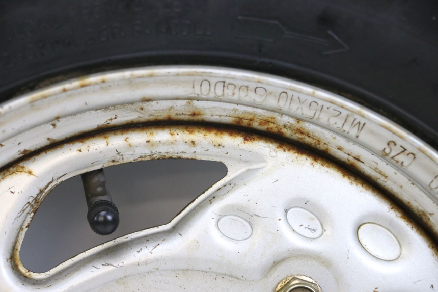 photo de VOORVELG KYMCO AGILITY PREMIUM 50 (2007 - 2010) - Markeringen en referenties