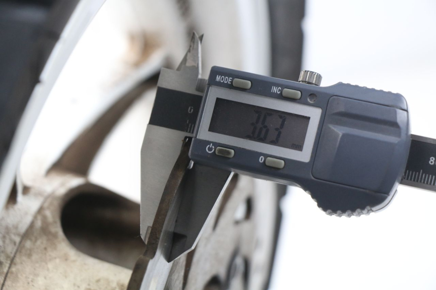 photo de VOORVELG KYMCO AGILITY RS 2T 50 (2009 - 2013) - Zoom op gebruiksstaat