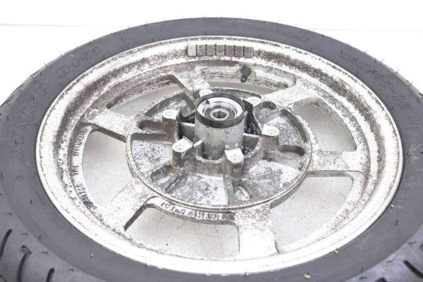 photo de VOORVELG HYOSUNG GV AQUILA 125 (2000 - 2009) - Zoom op gebruiksstaat