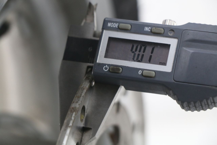 photo de VOORVELG PIAGGIO FLY IE 125 (2012 - 2017) - Zoom op gebruiksstaat