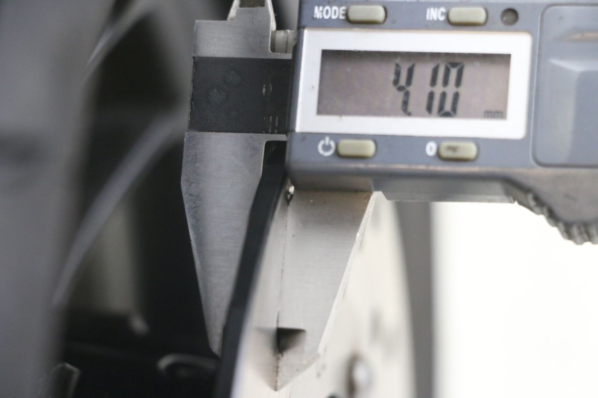 photo de VOORVELG PIAGGIO ZIP 2T 50 (2009 - 2019) - Zoom op gebruiksstaat