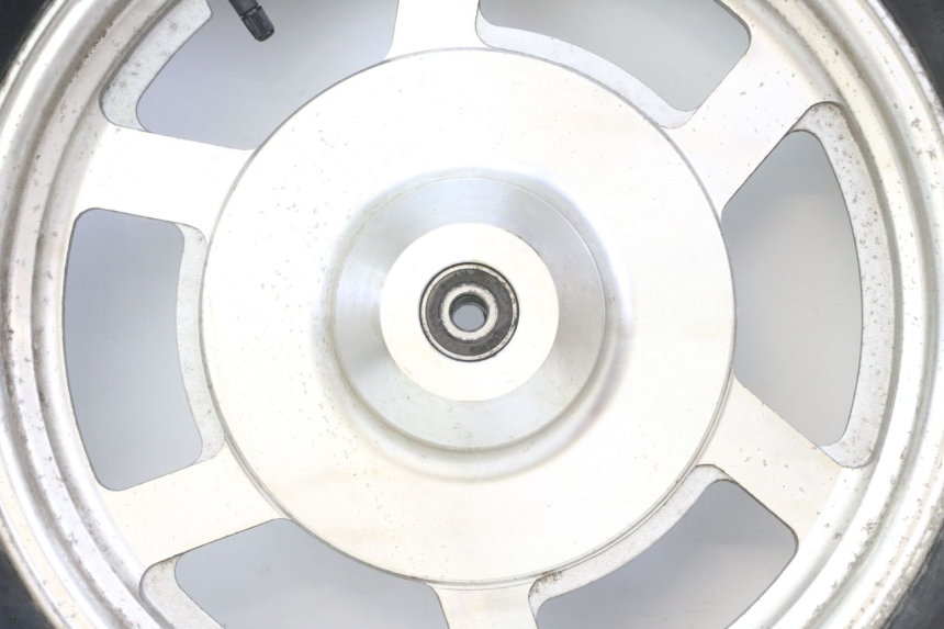 photo de VOORVELG EN BAND HYOSUNG GV AQUILA 125 (2000 - 2009) - Visuele inspectie