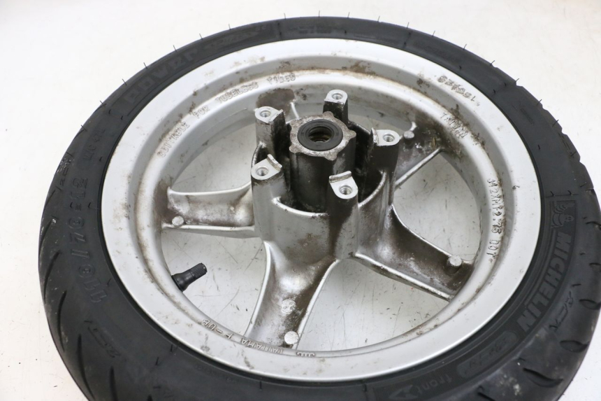 photo de VOORVELG EN BAND MBK FLAME X 125 (2007 - 2016) - Zoom op gebruiksstaat