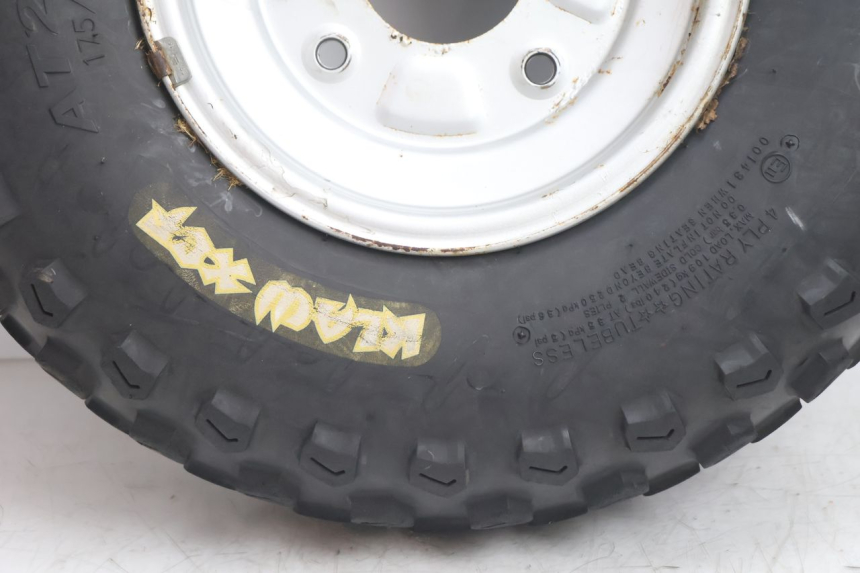 photo de VOORVELG EN BAND KYMCO MXU R 250 (2004 - 2010) - Zoom op gebruiksstaat