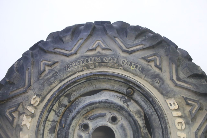 photo de VOORVELG EN BAND YAMAHA YFM GRIZZLY 550 (2008 - 2015) - Zoom op gebruiksstaat