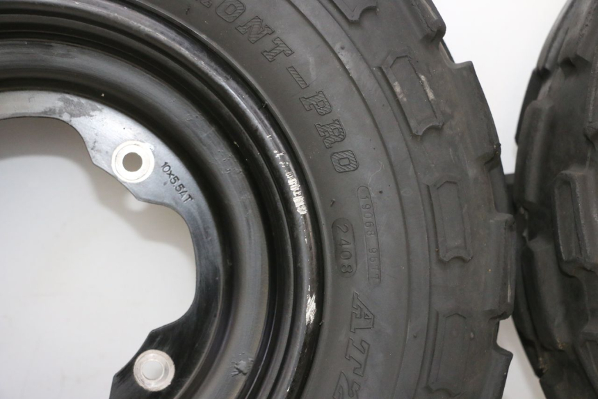 photo de VOORVELG EN BAND YAMAHA YFM R RAPTOR 250 (2008 - 2014) - Zoom op componenten