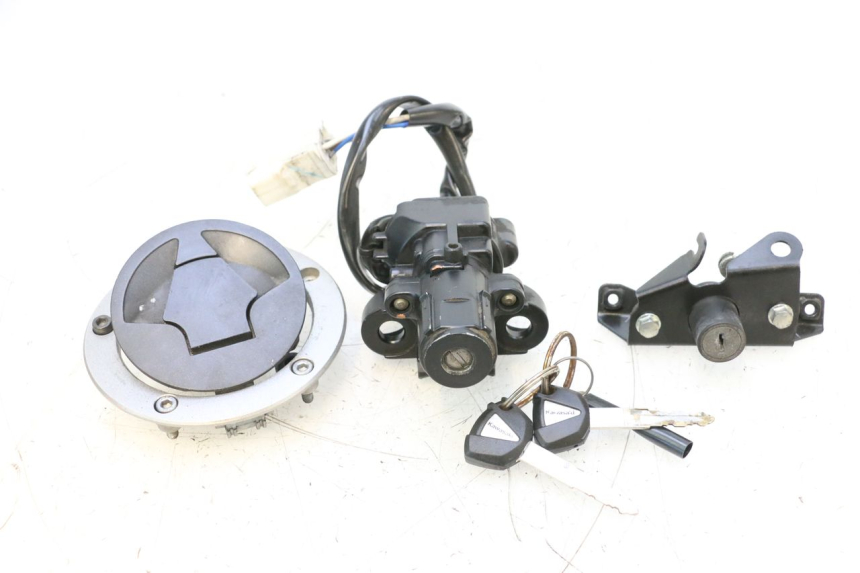 photo de SLOTSET MET ONTSLUITINGSLEUTEL KAWASAKI ER-6 ER6 F ABS 650 (2012 - 2016) - Hoofdaanzicht