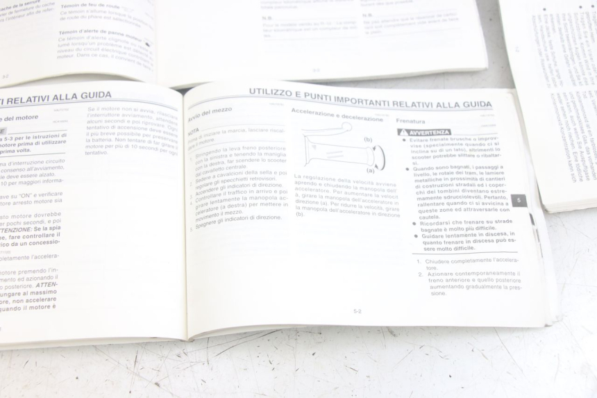 photo de GEBRUIKERSHANDLEIDING YAMAHA BW'S BWS 125 (2010 - 2013) - Detail van het onderdeel