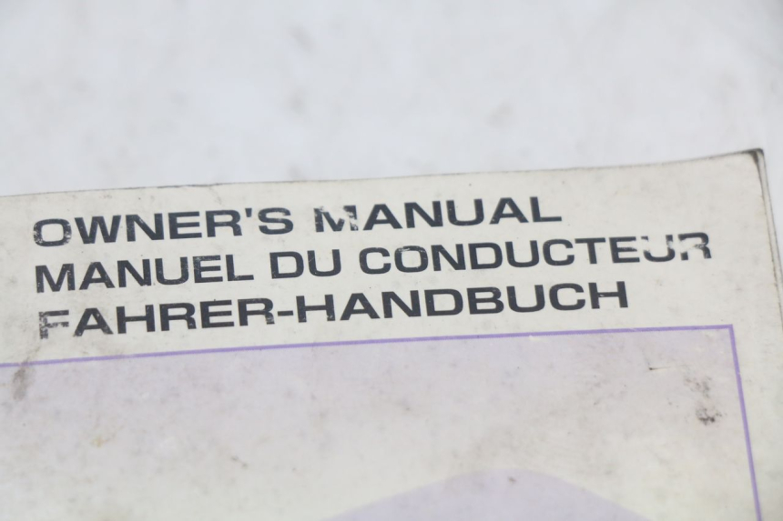 photo de GEBRUIKERSHANDLEIDING HONDA FJS SILVERWING SILVER WING 600 (2001 - 2010) - Andere kijkhoek