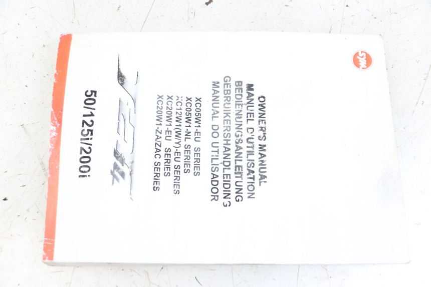 photo de GEBRUIKERSHANDLEIDING SYM JET 14 4T 50 (2018 - 2022) - Hoofdaanzicht