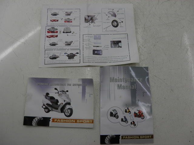 photo de GEBRUIKERSHANDLEIDING JM MOTOR S-MAX 125 (2010 - 2014) - Hoofdaanzicht
