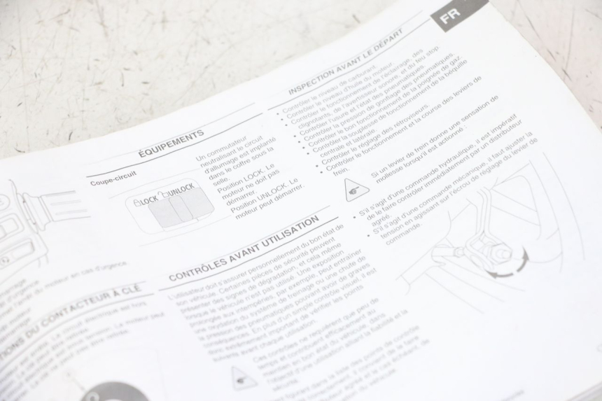 photo de GEBRUIKERSHANDLEIDING PEUGEOT TWEET 4T 50 (2014 - 2019) - Detail van het onderdeel