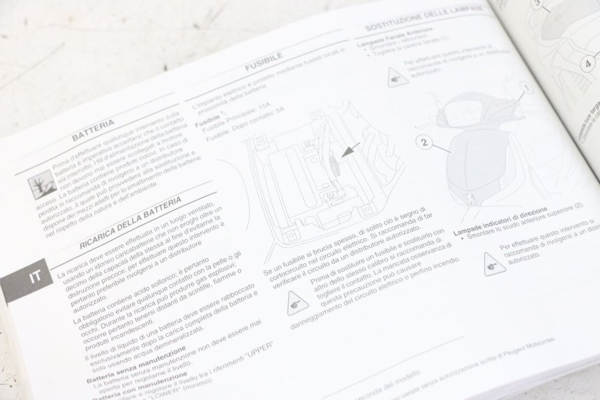 photo de GEBRUIKERSHANDLEIDING PEUGEOT TWEET 4T 50 (2014 - 2019) - Andere kijkhoek