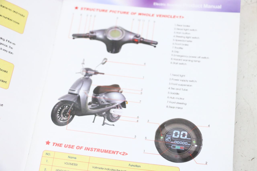 photo de GEBRUIKERSHANDLEIDING EFUN PUSA 1 - Overzicht