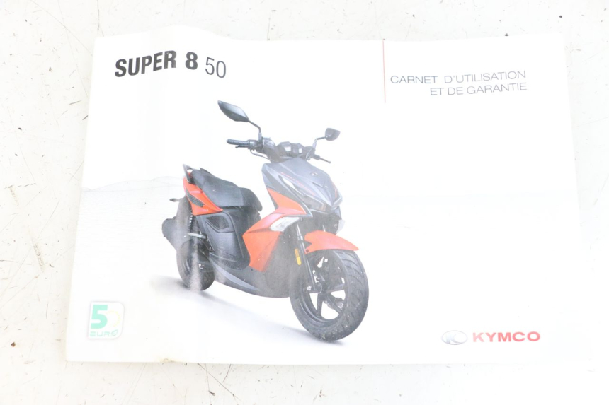 photo de GEBRUIKERSHANDLEIDING KYMCO SUPER 8 4T 50 (2021 - 2024) - Hoofdaanzicht
