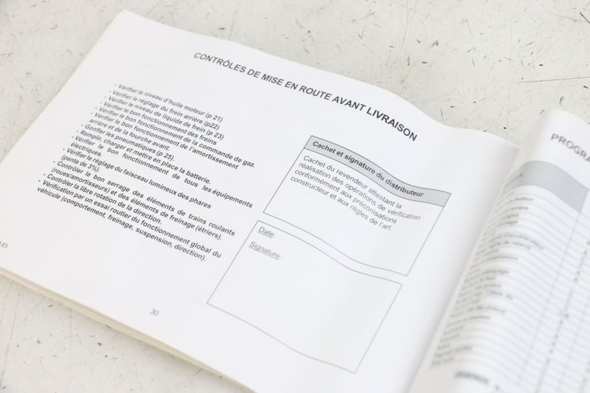 photo de GEBRUIKERSHANDLEIDING KYMCO SUPER 8 4T 50 (2021 - 2024) - Detail van het onderdeel