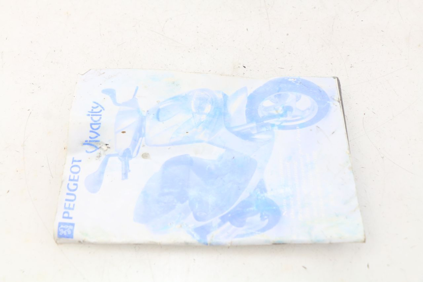 photo de GEBRUIKERSHANDLEIDING PEUGEOT VIVACITY 50 (1998 - 2003) - Gecontroleerd onderdeel