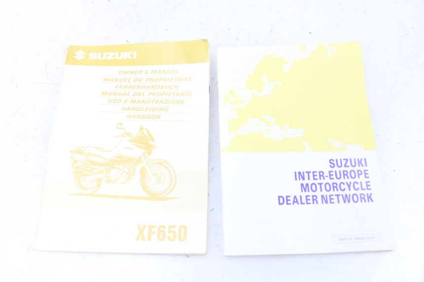 photo de GEBRUIKERSHANDLEIDING SUZUKI XF FREEWIND 650 (1997 - 2003) - Hoofdaanzicht