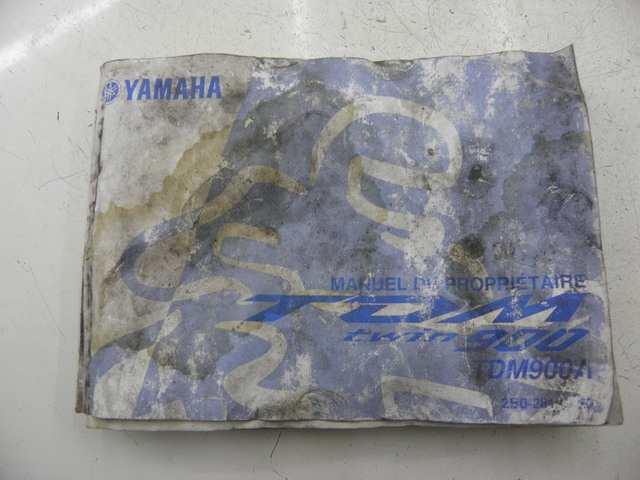 photo de GEBRUIKERSHANDLEIDING YAMAHA TDM 900 (2004 - 2006) - Hoofdaanzicht