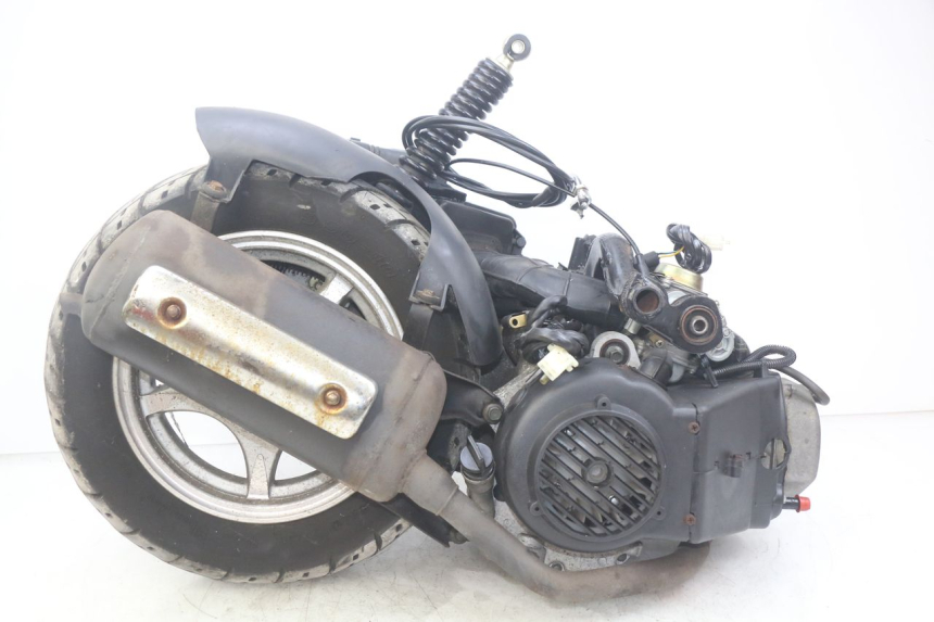 photo de MOTOR WILDLANDER BISCUIT 125 (2004 - 2010) - Zoom op componenten