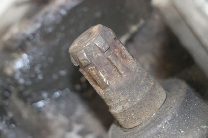 photo de MOTOR HONDA CA REBEL 125 (1995 - 2001) - Zoom op gebruiksstaat