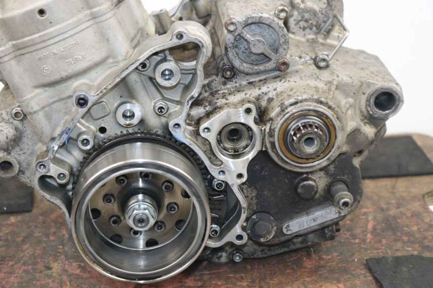 photo de MOTOR KTM EXC-F EXC F 250 (2005 - 2007) - Zoom op componenten