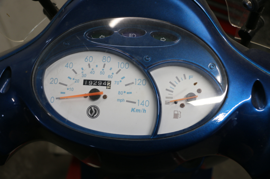 photo de MOTOR SYM FIDDLE 125 (2008 - 2010) - Zoom op gebruiksstaat