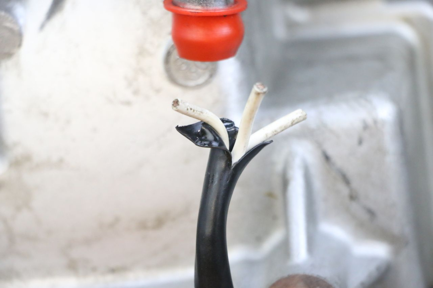 photo de MOTOR YAMAHA FJR ABS 1300 (2006 - 2012) - Zoom op gebruiksstaat