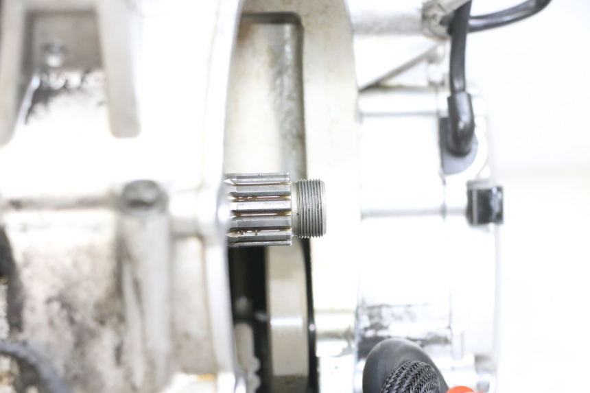 photo de MOTOR YAMAHA FZ6 N FAZER 600 (2004 - 2006) - Zoom op gebruiksstaat