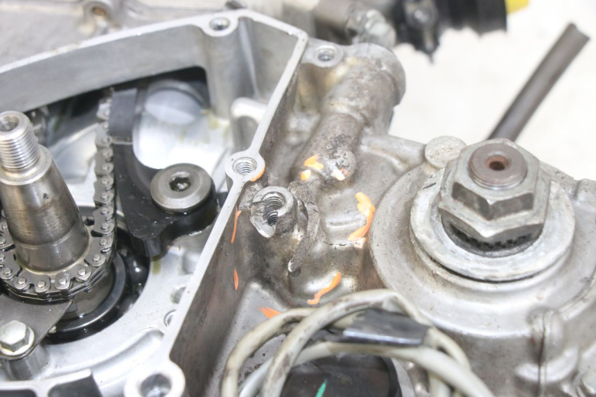 photo de MOTOR KAWASAKI KXF KX-F 250 (2012 - 2014) - Zoom op gebruiksstaat