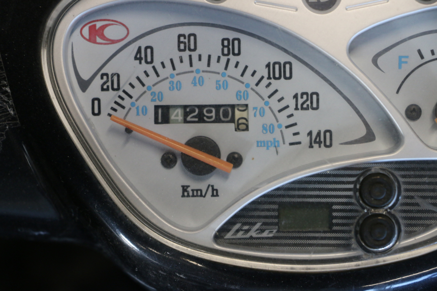 photo de MOTOR KYMCO LIKE 125 (2009 - 2016) - Zoom op gebruiksstaat