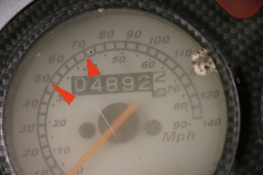 photo de MOTOR KEEWAY MATRIX RX9 125 (2006 - 2007) - Zoom op gebruiksstaat