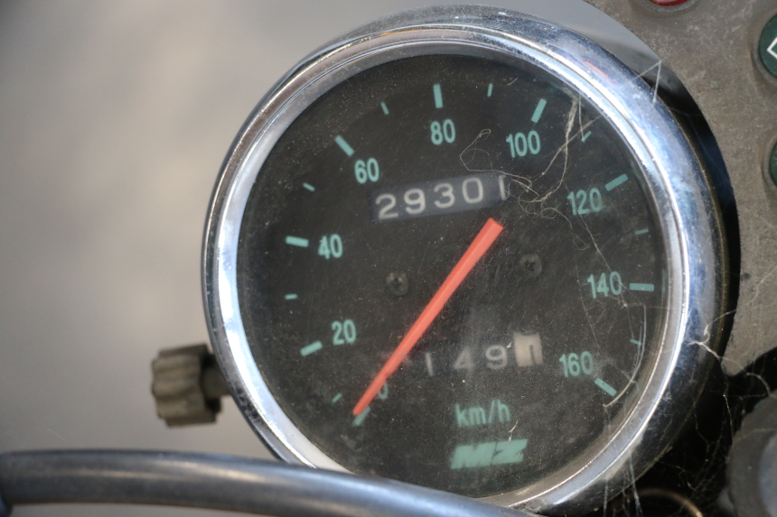 photo de MOTOR MZ RT 125 (2000 - 2008) - Zoom op gebruiksstaat