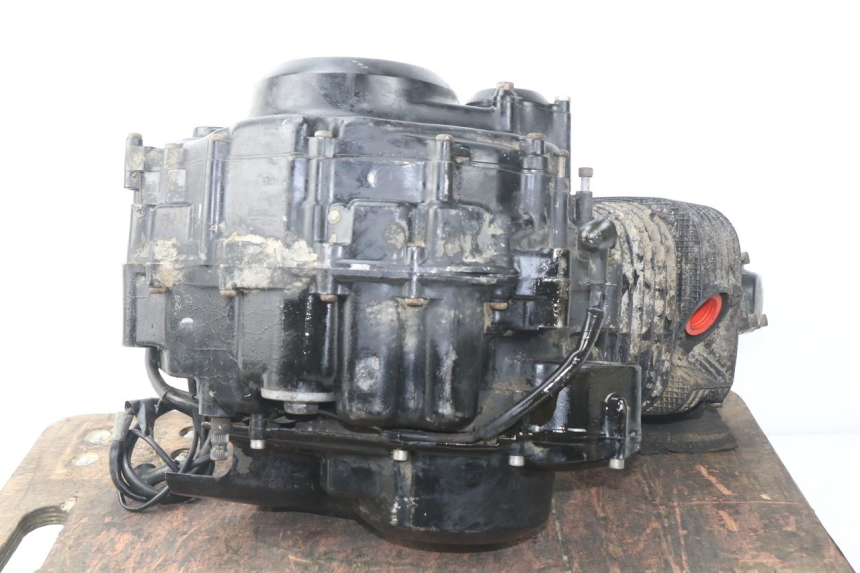 photo de MOTOR YAMAHA TW 125 (1998 - 2002) - Zoom op gebruiksstaat