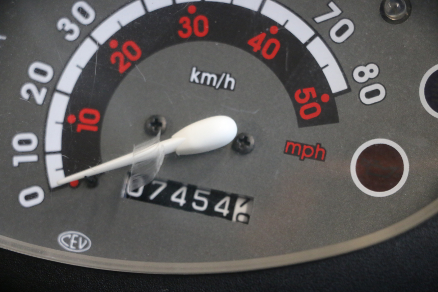 photo de MOTOR PEUGEOT VIVACITY 50 (2004 - 2009) - Zoom op gebruiksstaat