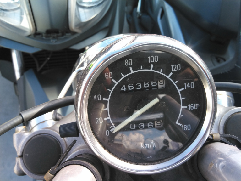 photo de MOTOR YAMAHA XV VIRAGO 535 (1988 - 2004) - Andere kijkhoek