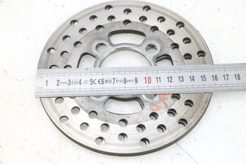 photo de SET VOORSTE REMSCHIJVEN YAMAHA YFM R RAPTOR 250 (2008 - 2014) - Zoom op gebruiksstaat