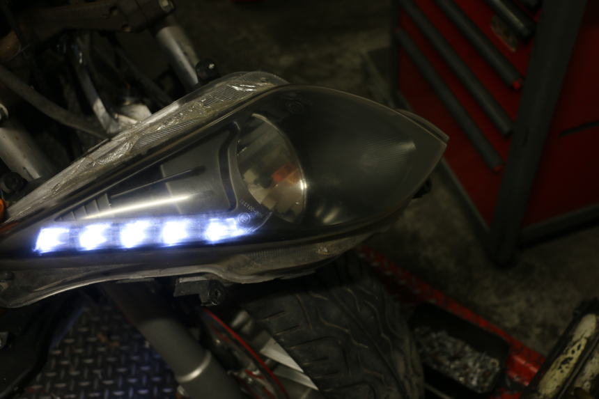 photo de VOORKOPLAMP JM MOTORS GTS 125 (2015 - 2019) - Overzicht