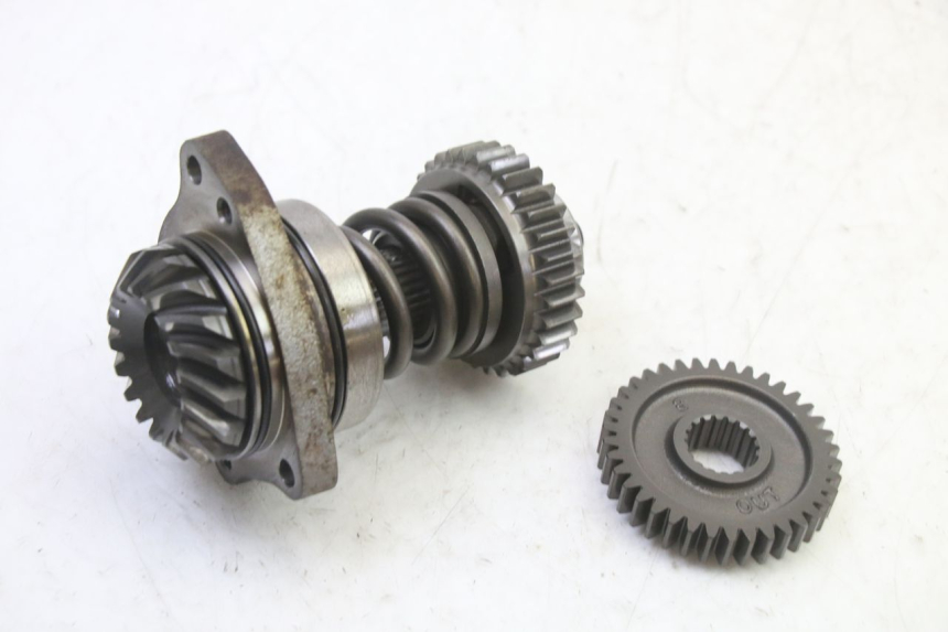 photo de TANDWIEL HONDA NTV DEAUVILLE 650 (2001 - 2006) - Zoom op gebruiksstaat