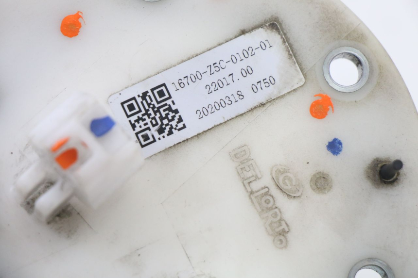 photo de BENZINEPOMP SYM FIDDLE 3 III 125 (2014 - 2020) - Andere kijkhoek