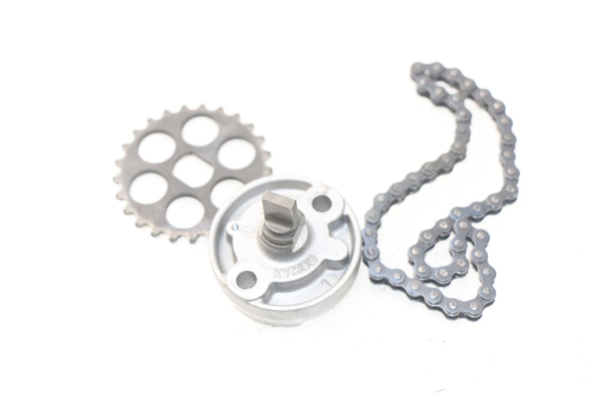 photo de OLIEPOMP KYMCO DINK STREET 125 (2009 - 2014) - Zoom op gebruiksstaat