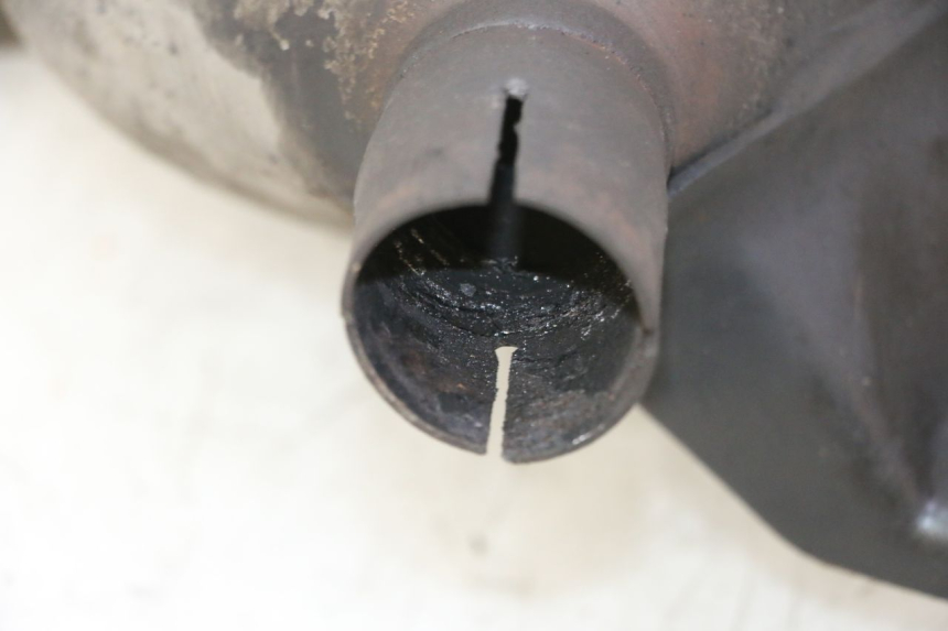 photo de UITLAATDEMPER PIAGGIO MP3 125 (2006 - 2014) - Zoom op gebruiksstaat