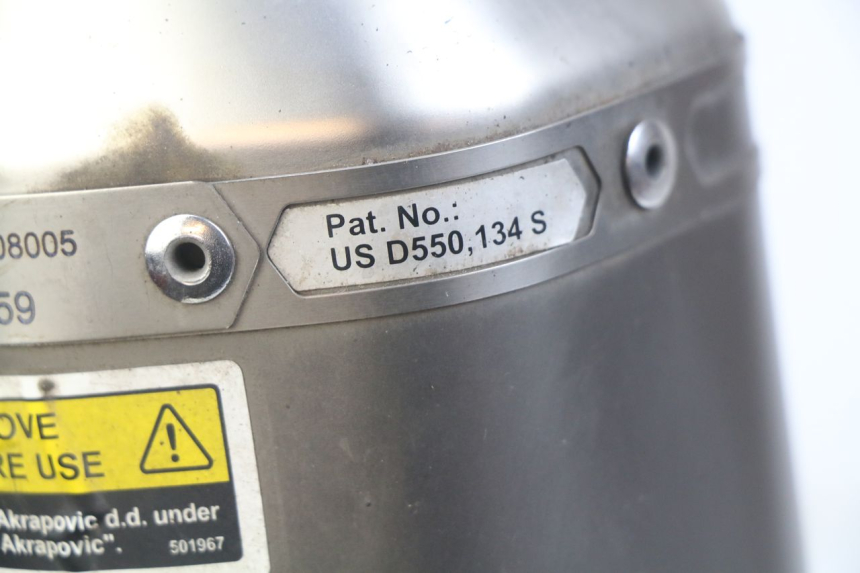 photo de UITLAATDEMPER YAMAHA MT ABS 125 (2014 - 2018) - Overzicht