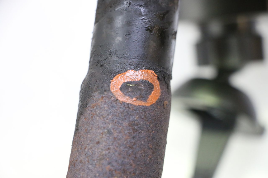 photo de UITLAATDEMPER YAMAHA TZR 50 (2008 - 2016) - Zoom op gebruiksstaat