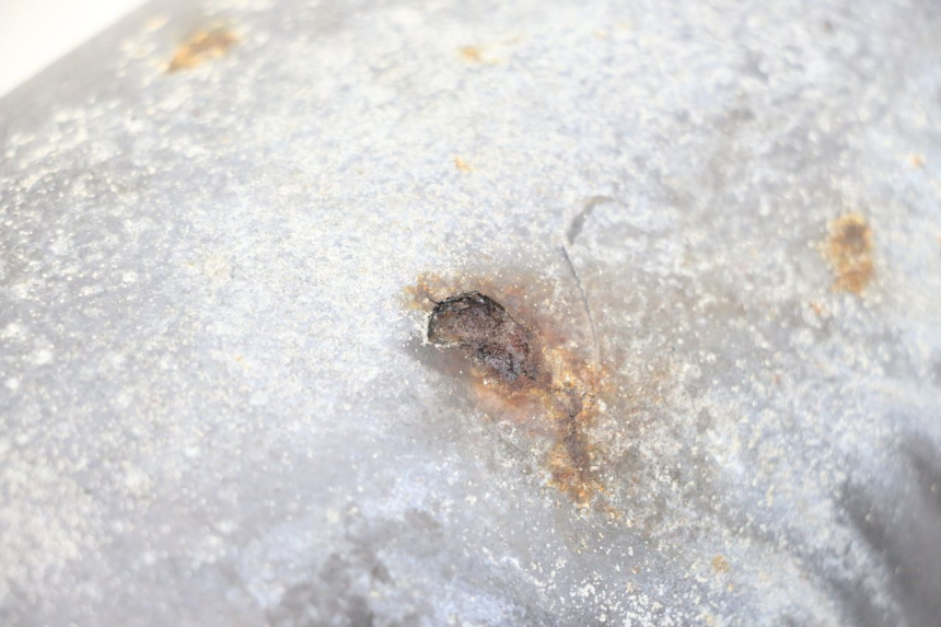 photo de UITLAATDEMPER YAMAHA YP MAJESTY 125 (2007 - 2010) - Zoom op gebruiksstaat