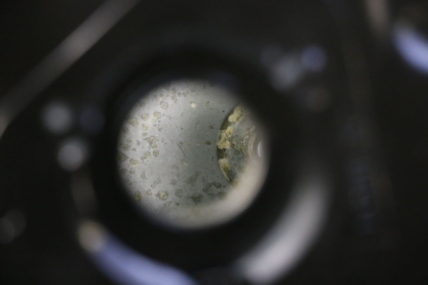 photo de BRANDSTOFTANK KYMCO AGILITY NAKED RENOUVO 2T 50 (2011 - 2018) - Zoom op gebruiksstaat